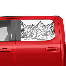 Zijgebergte raam sticker vinylsticker graphics voor ford trucks
 2