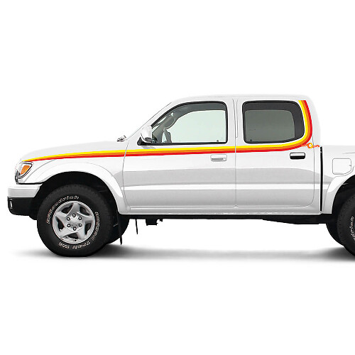 Toyota Tacoma Vintage Strepen Tacoma 1995-2004 Decal Sticker
