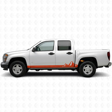 Mountain Range Deur- en Sierlijststickers voor Chevrolet Colorado 1e generatie 2004-2012_4