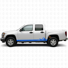 Mountain Range Deur- en Sierlijststickers voor Chevrolet Colorado 1e generatie 2004-2012_5