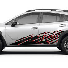 Modderspatbeschermer Deurzijde Vinyl Decal Kit voor Subaru Crosstrek_2
