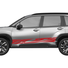Zijdeuren rocker paneel tribale vinyl sticker - grafische sticker universele fit Suba forester
 3