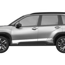 Gepersonaliseerde Strobe Deurstrepen Vinyl Decal Kit voor Subaru Forester_2