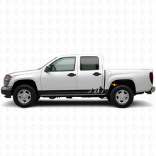 Alpine Ridge Deur- & Rockerpaneel Vinyl Strepen voor Chevrolet Colorado 1e Gen 2004-2012_2