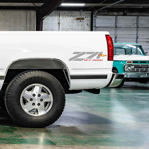 Z71 Off Road zijkantstickers set voor Chevrolet Silverado GMC Sierra
