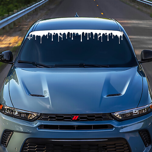 Hornet Hash Hash voorruitstipe banner sticker sticker - Aangepaste vinylgrafische afbeeldingen geschikt om Hornet te ontwijken
