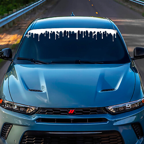 Hornet Hash Hash voorruitstipe banner sticker sticker - Aangepaste vinylgrafische afbeeldingen geschikt om Hornet te ontwijken
