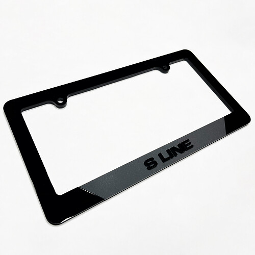 S Lijn voertuig Kentekenplaat Covers Frames Decor voor Audi S LINE
