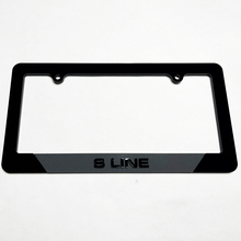 S Lijn voertuig Kentekenplaat Covers Frames Decor voor Audi S LINE
 3