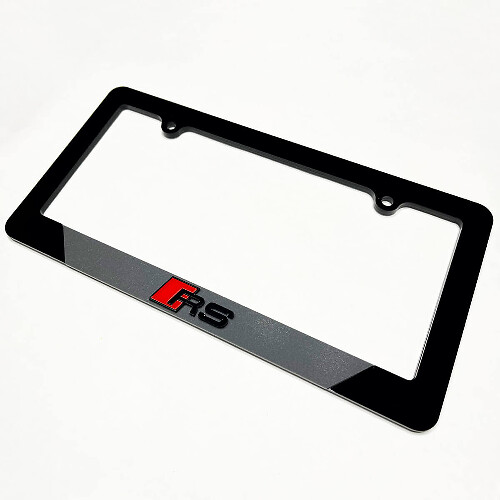 RS-stijl acryl kentekenplaathouder voor Audi RS