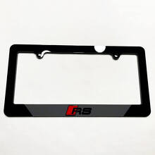 RS-stijl acryl kentekenplaathouder voor Audi RS_6