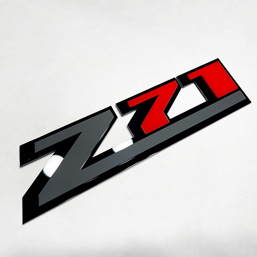 Z71 Fender Tailgate Badge Emblem voor Chevy Chevrolet Z71
