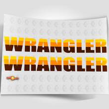 Retro vintage kapstickers stickers voor Jeep Wrangler Rubicon Renegade
 5
