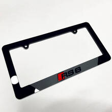 RS6 Style Acryl Nummerplaathouder voor Audi RS6_2