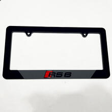 RS6 Rs 6 Voertuigkenteken Covers Frames Decor voor Audi RS6
 3