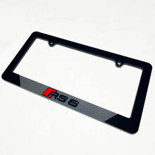 RS6 Style Acryl Nummerplaathouder voor Audi RS6_5