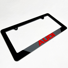 Voertuigkenteken omvat frames decor voor audi
 2