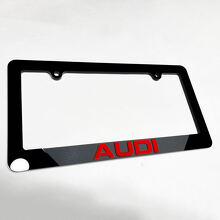 Voertuigkenteken omvat frames decor voor audi
 3
