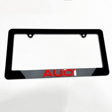 Voertuigkenteken omvat frames decor voor audi
 4
