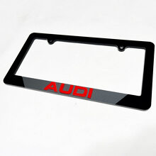 Voertuigkenteken omvat frames decor voor audi
 5