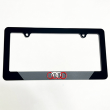 Voertuigkenteken omvat frames decor voor audi
 2
