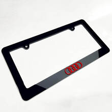 Ringen Logo Kentekenplaat Covers Frames Decor voor Audi 3
