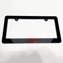 Ringen Logo Kentekenplaat Covers Frames Decor voor Audi 4