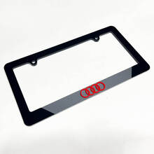 Ringen Logo Kentekenplaat Covers Frames Decor voor Audi 6