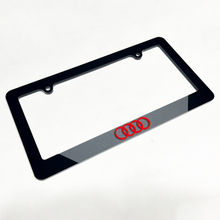 Voertuigkenteken omvat frames decor voor audi
 6