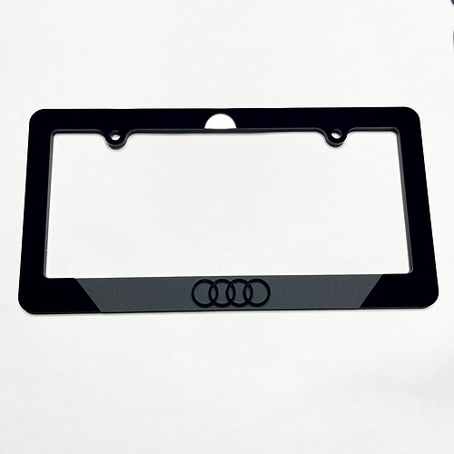Rings Voertuigkenteken Covers Frames Decor voor Audi 2
