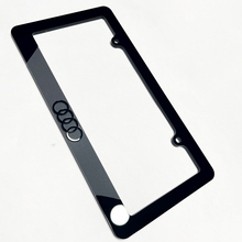 Rings Voertuigkenteken Covers Frames Decor voor Audi 2
 4