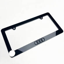 Rings Voertuigkenteken Covers Frames Decor voor Audi 2
 5