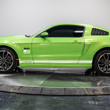 Rocker Panel 5.0 GT Stripe Kit met US Flag Vinyl Decal Sticker voor Ford Mustang
 2