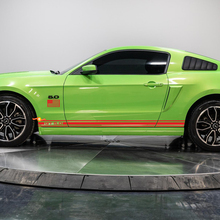 Rocker Panel 5.0 GT Stripe Kit met US Flag Vinyl Decal Sticker voor Ford Mustang
 3