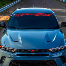 Golf voorruitstripe banner sticker sticker - aangepaste vinylgraphics passen om Hornet te ontwijken
 3