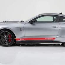 Super Snake Shelby Rocker Panel Stickers voor Ford Mustang
 3