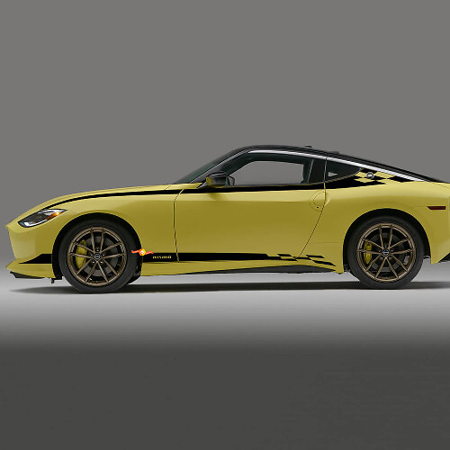 Nismo Side geruite Stripe Decal Kit voor Nissan Z GT4
