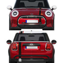 AC Schnitzer stijl motorkap dak zijstrepen vinyl decal set voor MINI Cooper_2