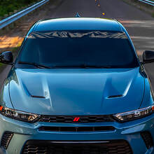 WINDSHIELD Mountains Banner Decal Sticker - Custom Vinyl Graphics passend om Hornet te ontwijken
 2