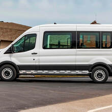 Ford Transit Vinyl Side Geroolde strepen Stickers Stickers
 2