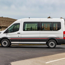 Ford Transit Racing Graphics Vinyl Side Stripes Stickers Stickers 2
 3