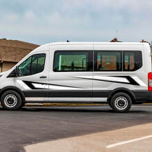 Ford Transit Racing Tribal Graphics Vinyl Side Stripes Stickers Stickers 2
 3