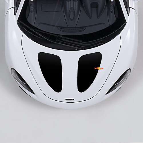 McLaren 570S Spider Hood Vent Style grafische vinyl sticker sticker
