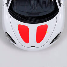 McLaren 570S Spider Hood Vent Style grafische vinyl sticker sticker
 3