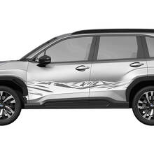 Bergen zijdeuren rocker paneel racestrepen vinyl sticker - grafische sticker universele fit suba 4
 2