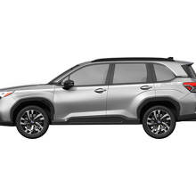 Zijdeuren Rocker Panel Racing Stripes Vinyl Sticker - Grafische Sticker universele pasvorm voor Subaru Forester
 2