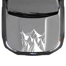 Mountains Motorkap Vinyl Sticker Decal Grafiek voor Subaru Forester 2