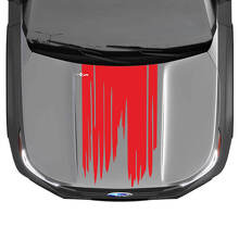 Grange Stijl Motorkap Vinyl Sticker voor Subaru Forester_3
