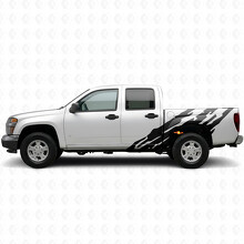 Getande Vinyl Strepen voor Deur & Zijpaneel voor Chevrolet Colorado 1e Gen 2004-2012_2
