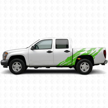 Getande Vinyl Strepen voor Deur & Zijpaneel voor Chevrolet Colorado 1e Gen 2004-2012_6